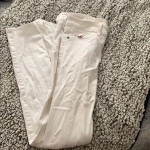 white jeans from hollister